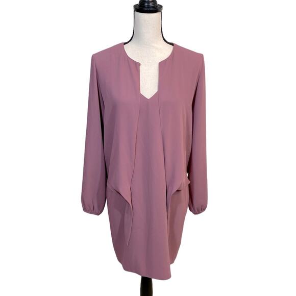 Amanda Uprichard Shift Jacket Dress Dusty Rose Size Small - Picture 3 of 10